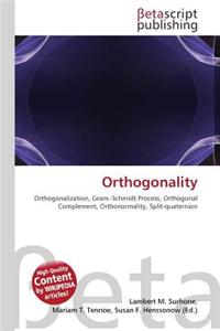 Orthogonality