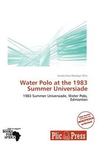 Water Polo at the 1983 Summer Universiade