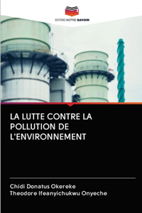 Lutte Contre La Pollution de l'Environnement