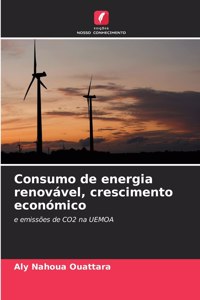Consumo de energia renovável, crescimento económico