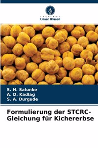 Formulierung der STCRC-Gleichung für Kichererbse