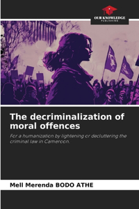 decriminalization of moral offences