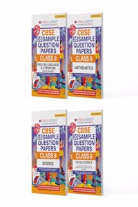 Oswaal CBSE Sample Question Papers English, Math, Science & Social Science Class 9 (Set of 4 Books) (For 2024 Exams ) | 2023-24