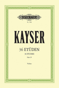 36 Studies Op. 20 for Violin