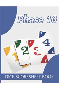 Phase 10 Score Sheets