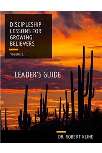 Discipleship Lessons For Growing Believers