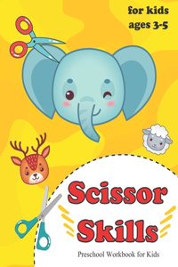 Scissor Skills Preschool Workbook for Kids