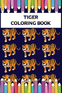 Tiger Coloring Book