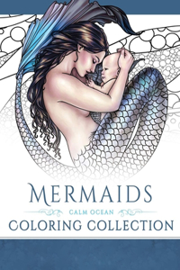 Mermaids - Calm Ocean Coloring Collection