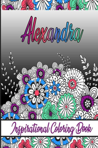 Alexandra Inspirational Coloring Book