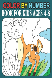 Color By Number book For Kids Ages 4-8