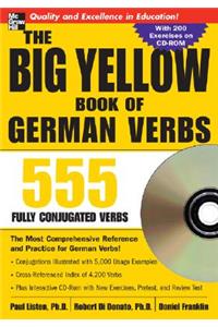 The Big Yellow Book of German Verbs (Book W/CD-Rom)