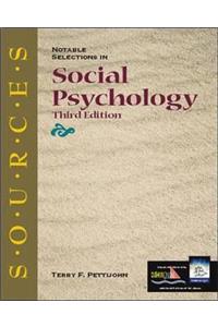 Notable Selections in Social Psychology