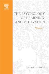 Psychology of Learning&motivation