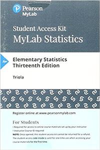 Mylab Statistics with Pearson Etext -- 24 Month Standalone Access Card -- For Elementary Statistics with Integrated Review