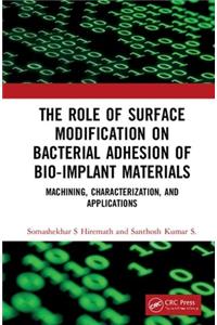 Role of Surface Modification on Bacterial Adhesion of Bio-Implant Materials