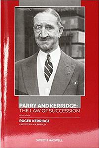 Parry and Kerridge: The Law of Succession