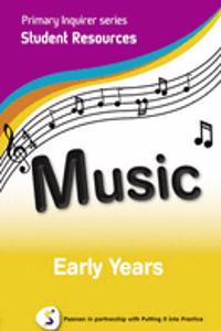 Primary Inquirer series: Music Early Years Student CD