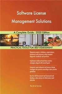 Software License Management Solutions A Complete Guide - 2020 Edition