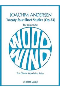 Twenty-Four Short Studies Op.33 For Flute Solo