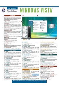 Windows Vista - Rea's Quick Access Reference Chart