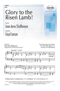 Glory to the Risen Lamb!
