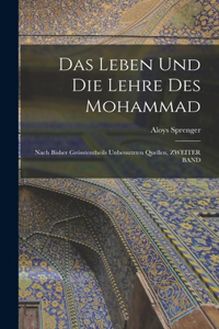 Leben Und Die Lehre Des Mohammad