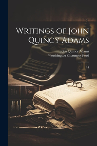 Writings of John Quincy Adams