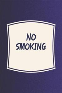 No Smoking