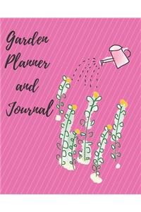 Garden Planner and Journal in Pink