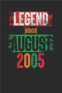 Legend Since August 2005