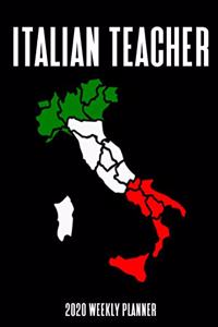 Italian Teacher 2020 Weekly Planner