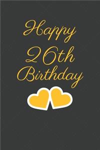Happy 26th Birthday