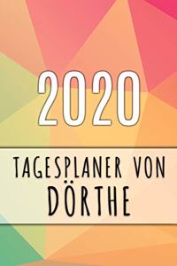 2020 Tagesplaner von Dörthe