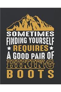 Sometimes Finding Yourself Requires a Good Pair of Hiking Boots