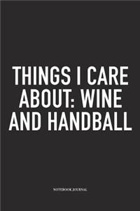 Things I Care About