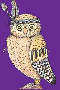 Brave & Wild Owl - 2019 & 2020 Mid Year Academic Journal With Mind Maps, Budget Planner, Goal Setting & Inspirational Quotes