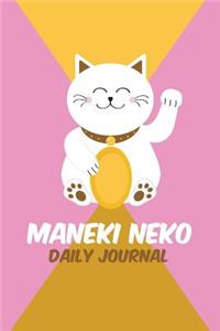 Maneki Neko Daily Journal