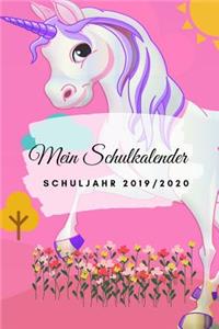 Mein Schulkalender Schuljahr 2019 - 2020