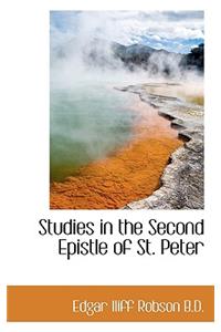 Studies in the Second Epistle of St. Peter