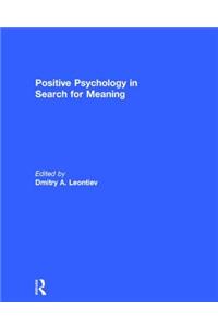 Positive Psychology in Search for Meaning