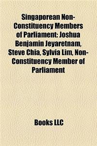 Singaporean Non-Constituency Members of Parliament
