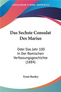 Das Sechste Consulat Des Marius