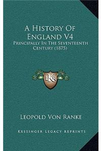 A History Of England V4