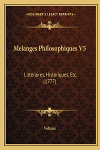 Melanges Philosophiques V5