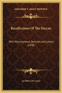 Recollections Of The Deccan