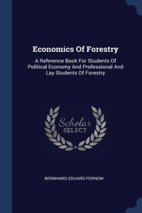 Economics Of Forestry