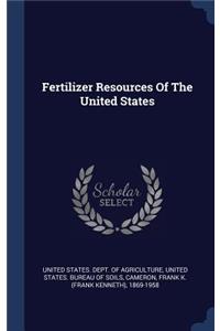 Fertilizer Resources Of The United States