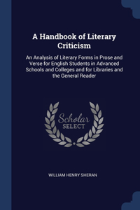Handbook of Literary Criticism