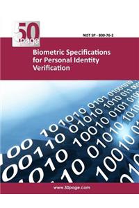 Biometric Specifications for Personal Identity Verification